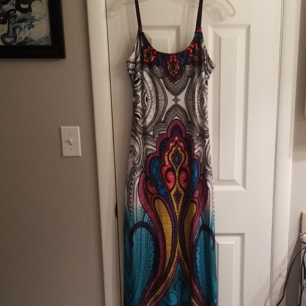 Paisley Graphic Sundress